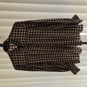 YVES SAINT LAURENT 100% silk BLOUSE size 44 (medium) Vintage Couture